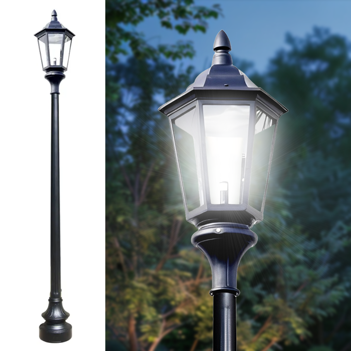 Vintage Municipal Quality Street Light Package - LED
