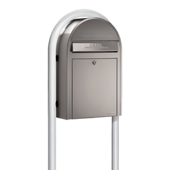 stainless steel bobi classic with white round post