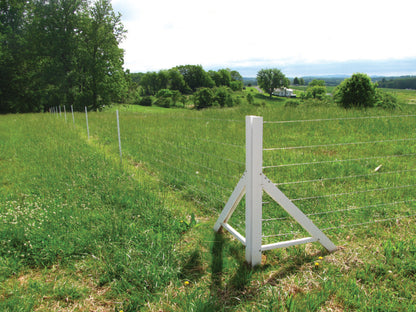 Timeless Fence Rigid PVC NEW ZEALANDER A-FRAME Corner 7 ft