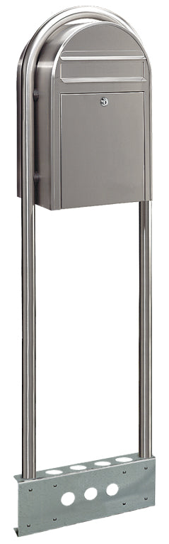 Bobi Stainless Steel Round Mailbox Post