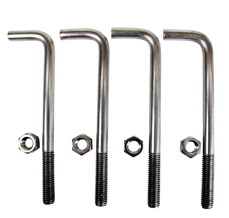 CBU Anchor Bolt Kit - to Connect Pedestal Stand to Wet Concrete (4 Bolts)
