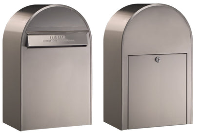 Bobi Classic (B) Rear Access Stainless Mailbox