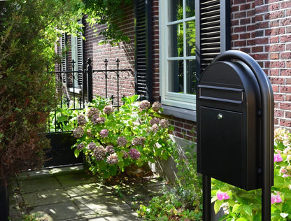 black bobi slim with black post, edited for customer reference