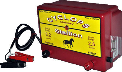 Timeless Fence Cyclops Stallion Battery 2.5 joule
