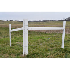 Timeless Fence Rigid PVC Classic H Corner 8 ft