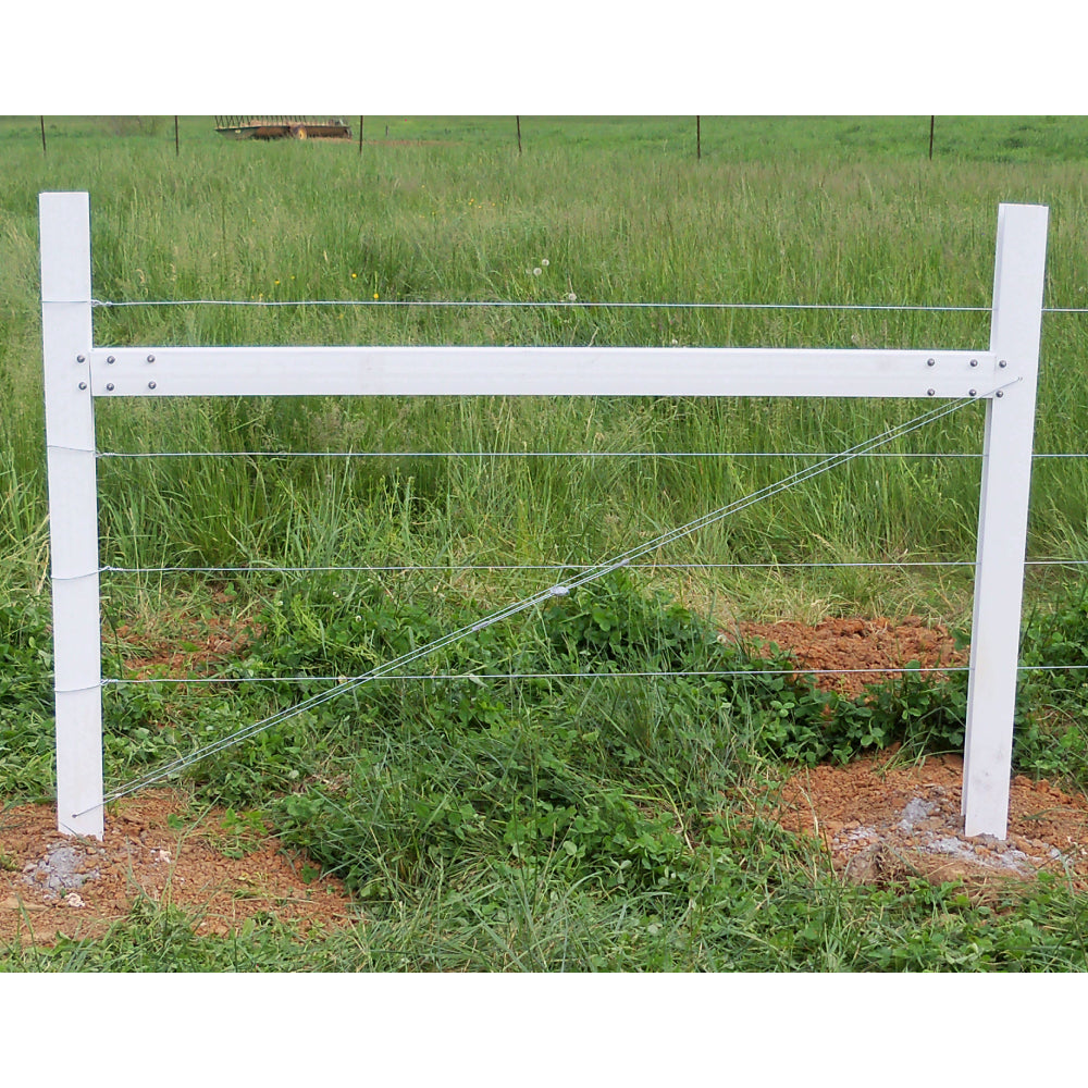 Timeless Fence Rigid PVC Classic H Brace8 ft