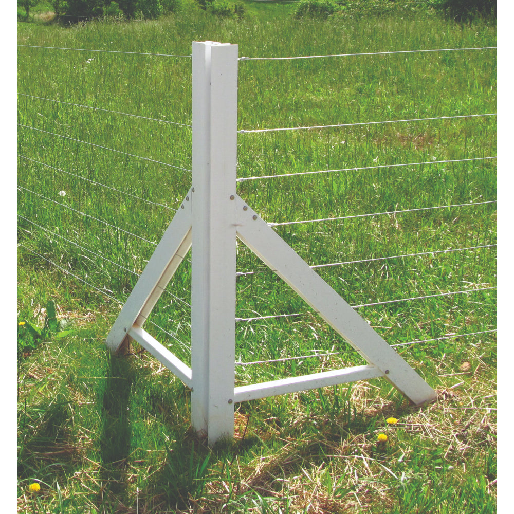 Timeless Fence Rigid PVC NEW ZEALANDER A-FRAME Corner 7 ft