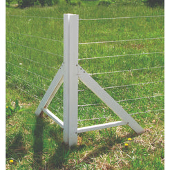 Timeless Fence Rigid PVC NEW ZEALANDER A-FRAME Corner 8 ft