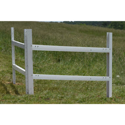 Timeless Fence Rigid PVC Super H Corner 7 ft