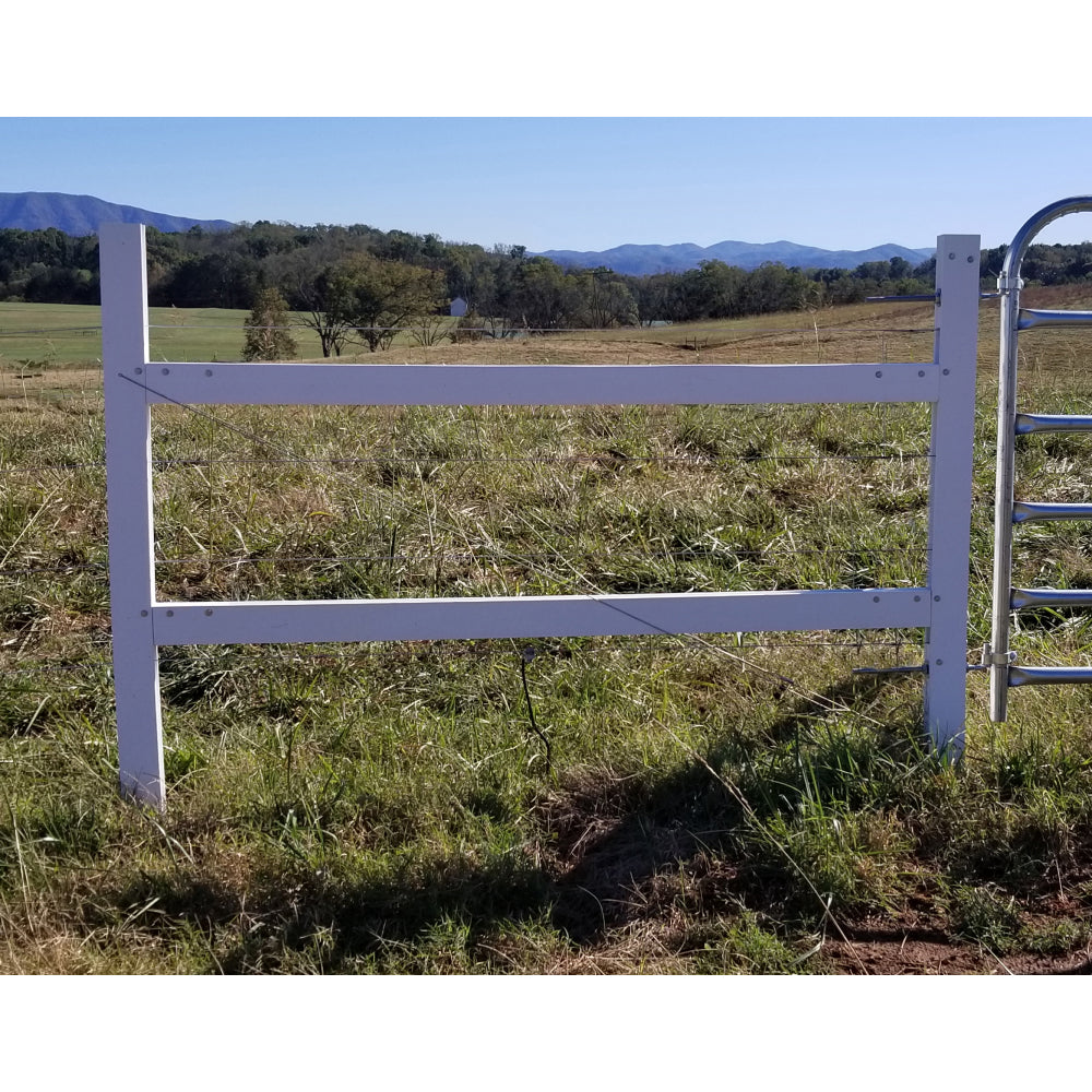 Timeless Fence Rigid PVC Super H Brace 7 ft