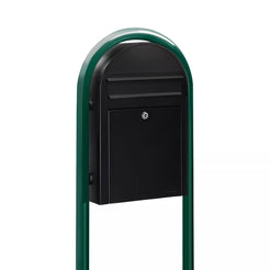 black bobi slim with green post