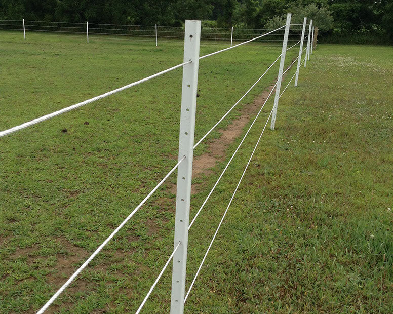 Rigid PVC T-Posts 2.125" Pack of 15 - 5.5 ft