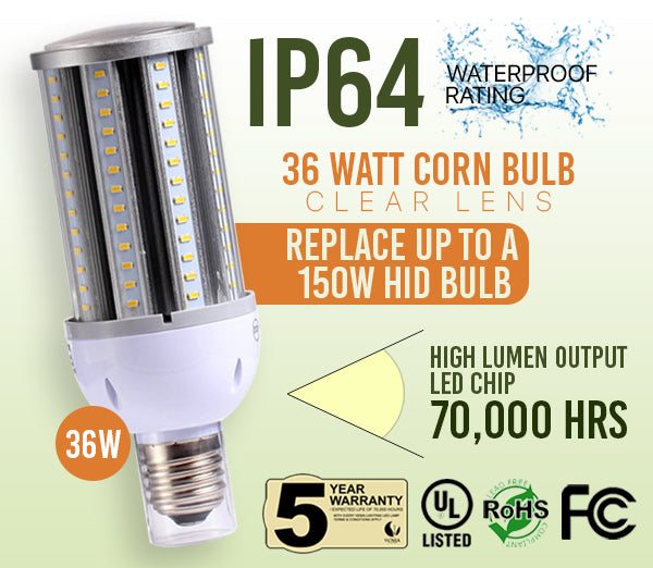 LED Lamp - 36 Watt Bulb