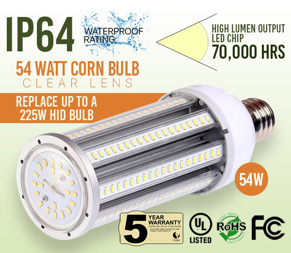 LED Lamp - 54 Watt Bulb