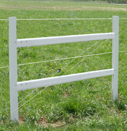 Timeless Fence Rigid PVC Super H Brace 8 ft