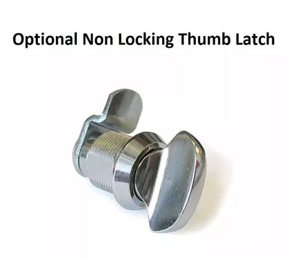 bobi mailbox non-locking thumb latch