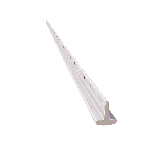Timeless Fence Rigid PVC T-Posts 1.75" Pack of 15 - 5 ft