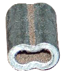 Timeless Fence XL Crimp Sleeves - 100 count jar